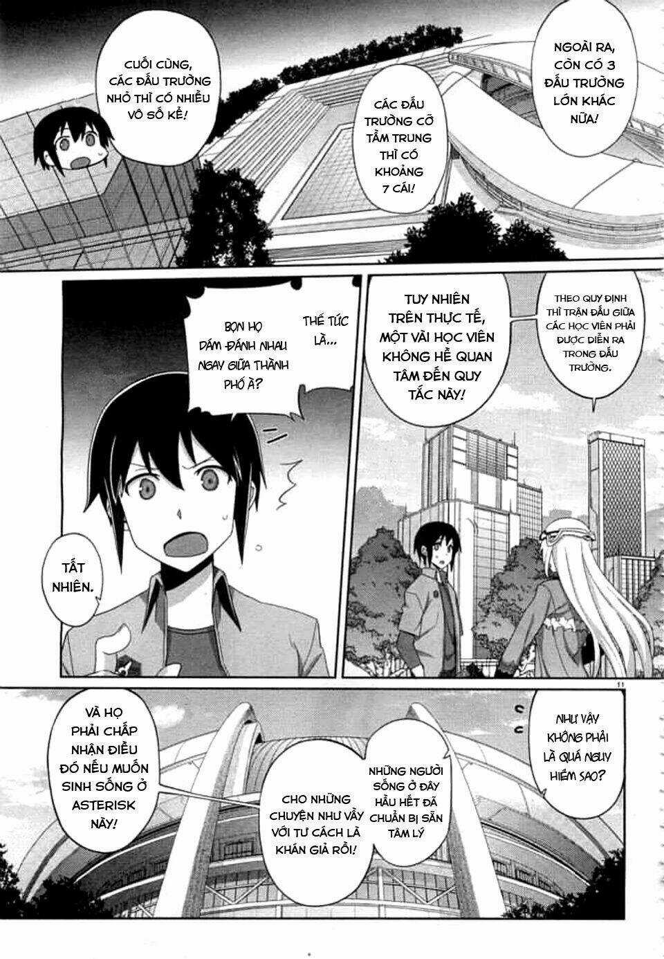 Gakusen Toshi Asterisk - Chapter 12 - Trang 12
