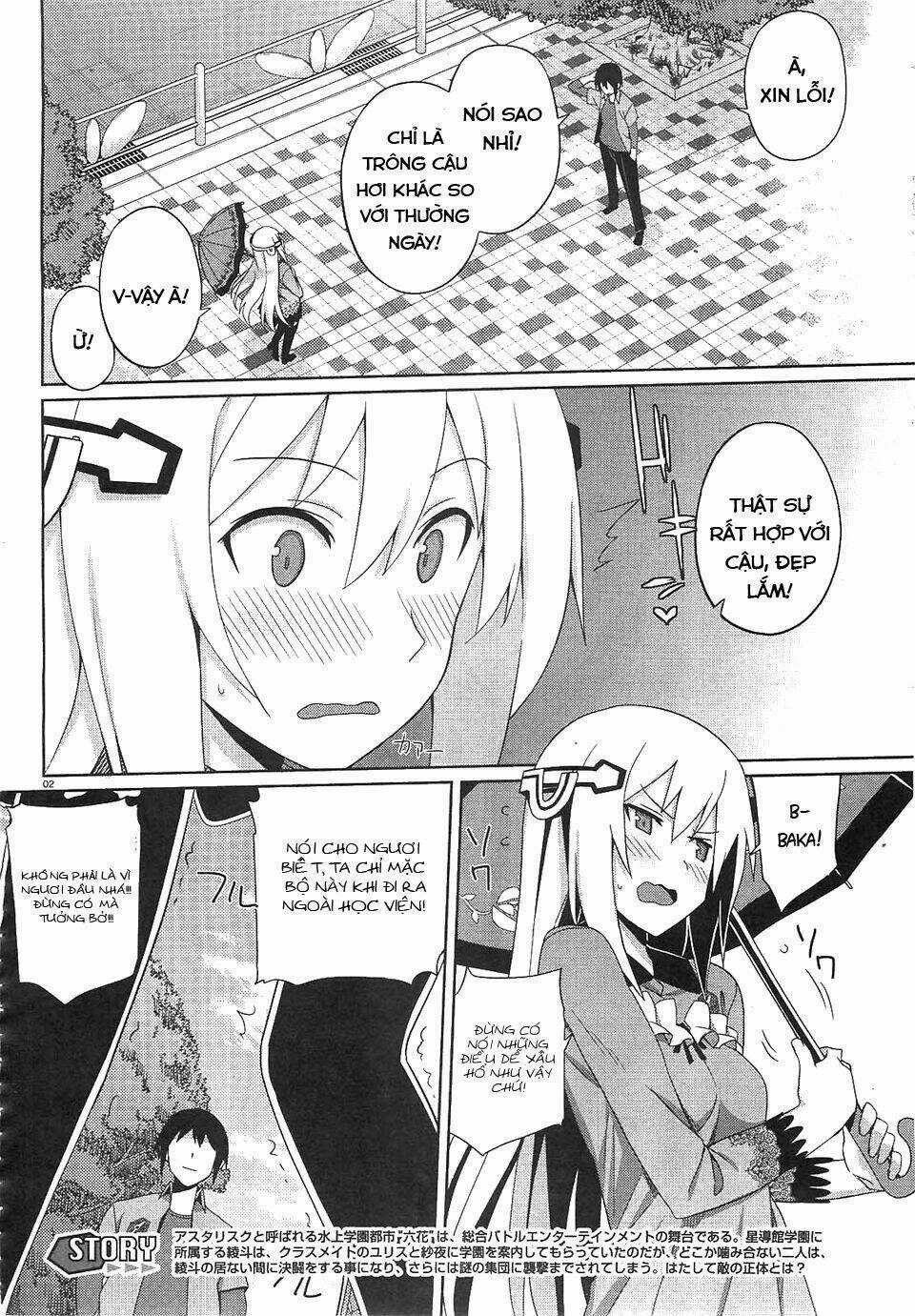 Gakusen Toshi Asterisk - Chapter 12 - Trang 3