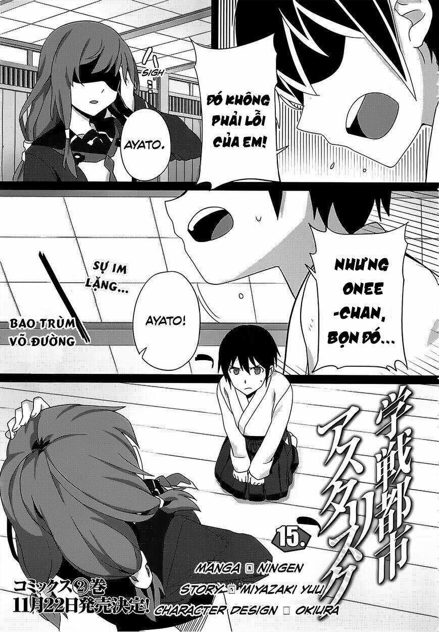 Gakusen Toshi Asterisk - Chapter 15 - Trang 4