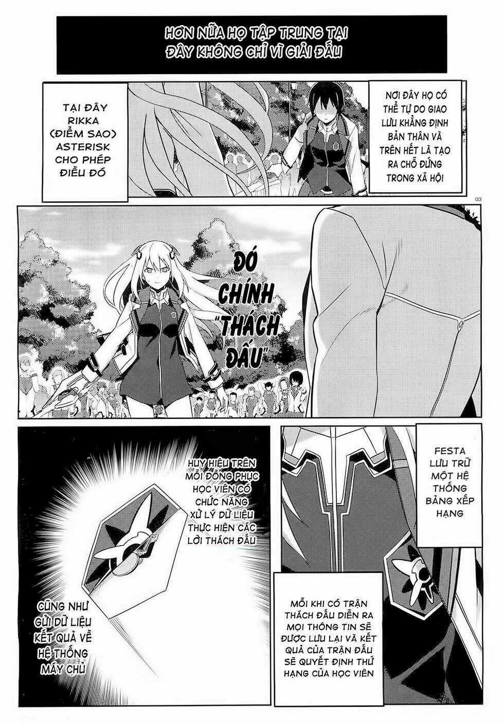 Gakusen Toshi Asterisk - Chapter 2 - Trang 4