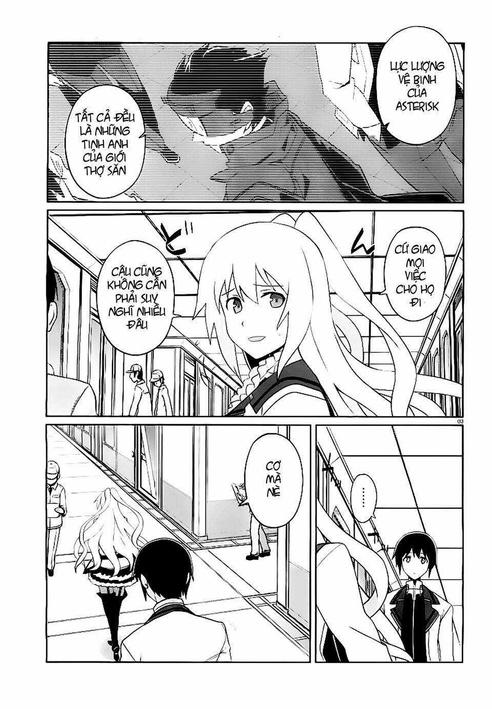 Gakusen Toshi Asterisk - Chapter 9 - Trang 5