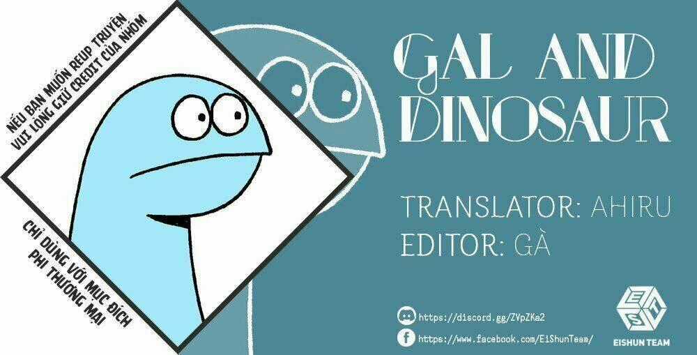 Gal And Dinosaur - Chapter 1 - Trang 2