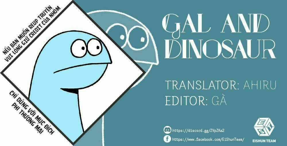 Gal And Dinosaur - Chapter 3 - Trang 2