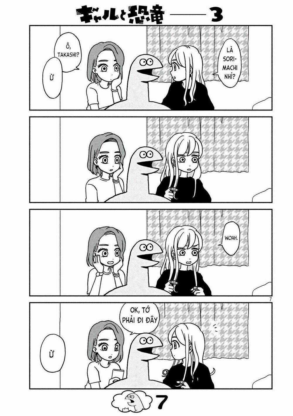 Gal And Dinosaur - Chapter 3 - Trang 9