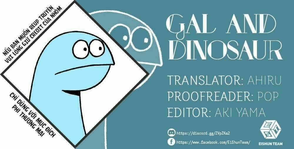 Gal And Dinosaur - Chapter 6 - Trang 2