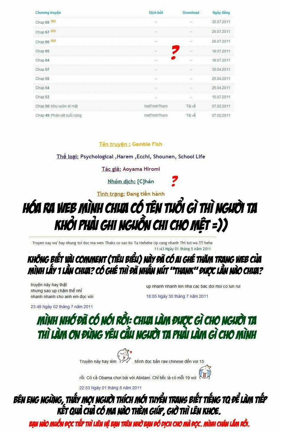 Gamble Fish - Chapter 69 - Trang 1