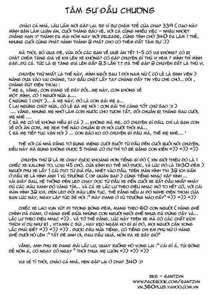 Gantz - Chapter 339 - Trang 1