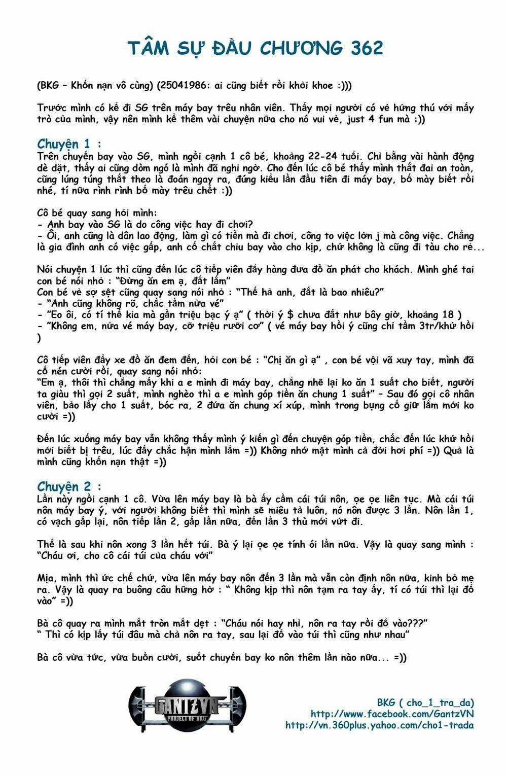 Gantz - Chapter 362 - Trang 1