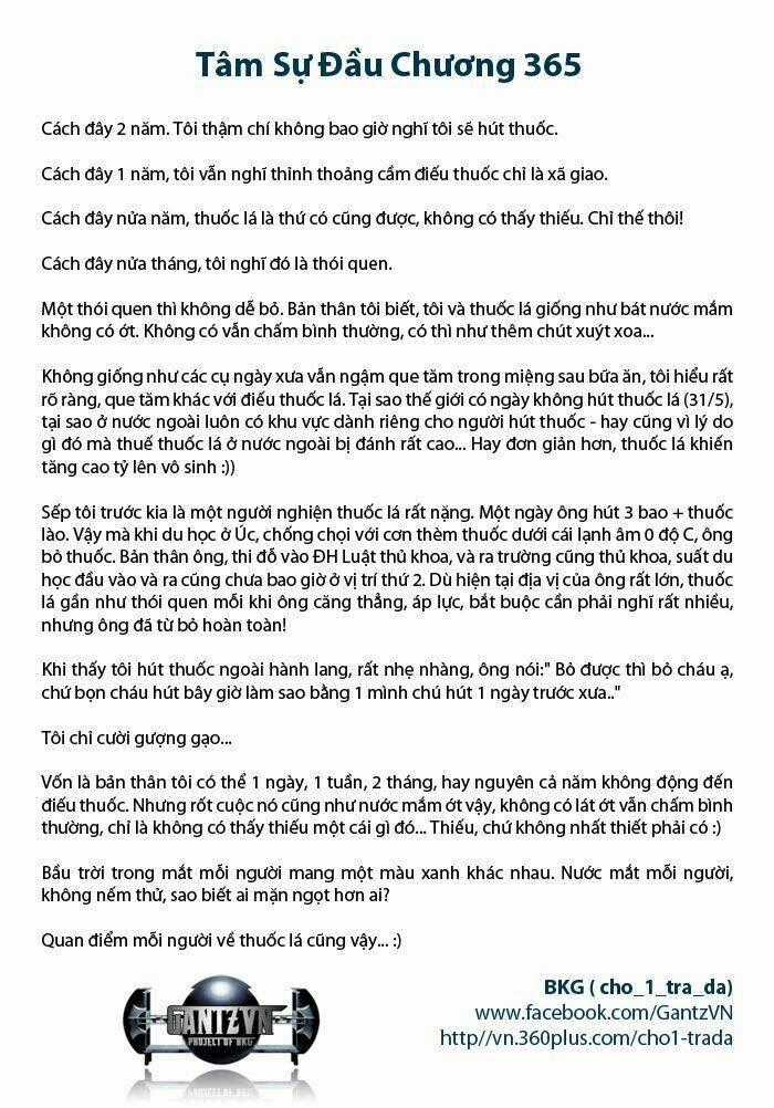 Gantz - Chapter 365 - Trang 1