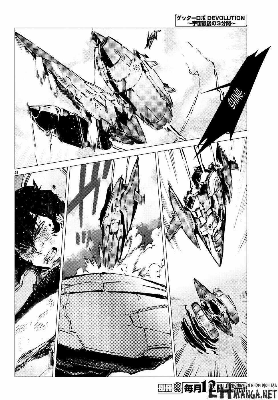 Getter Robo Devolution: Uchuu Saigo no 3-punkan - Chapter 10 - Trang 28
