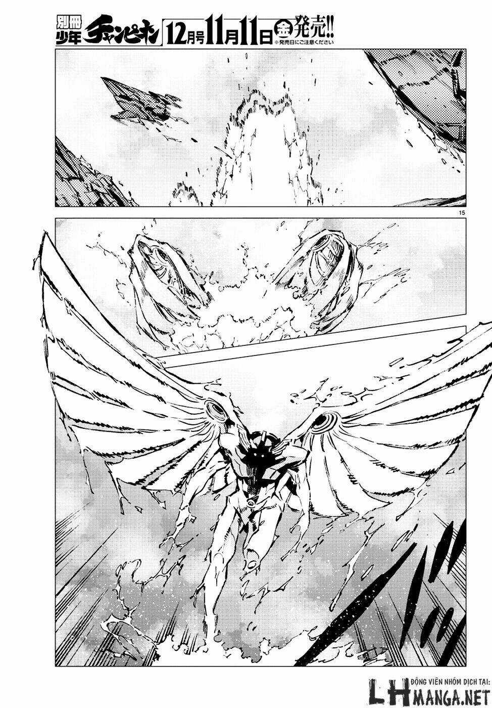 Getter Robo Devolution: Uchuu Saigo no 3-punkan - Chapter 11 - Trang 15