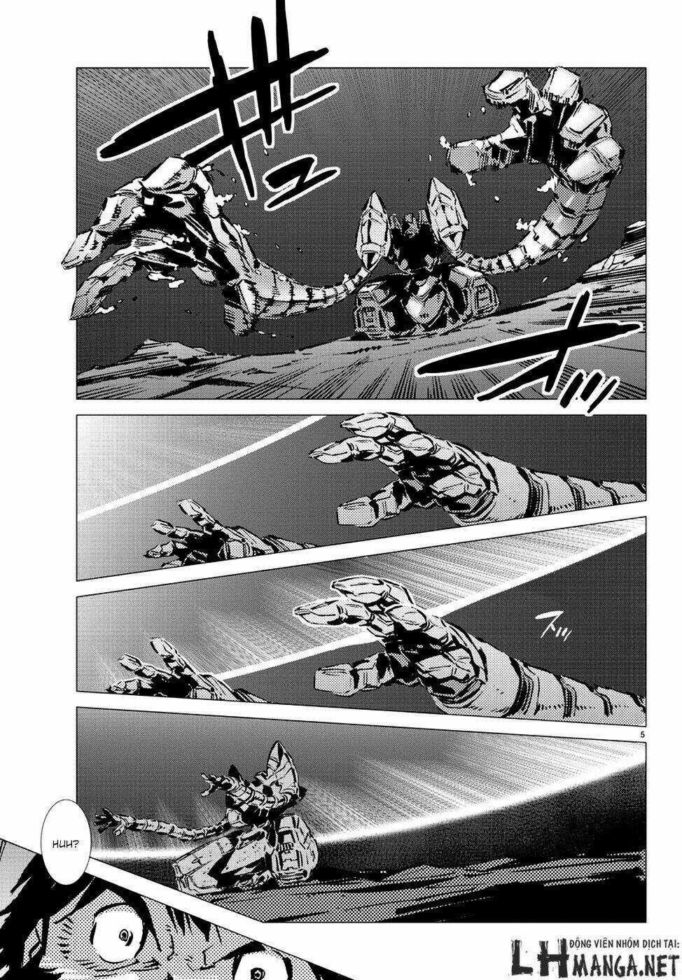 Getter Robo Devolution: Uchuu Saigo no 3-punkan - Chapter 11 - Trang 5