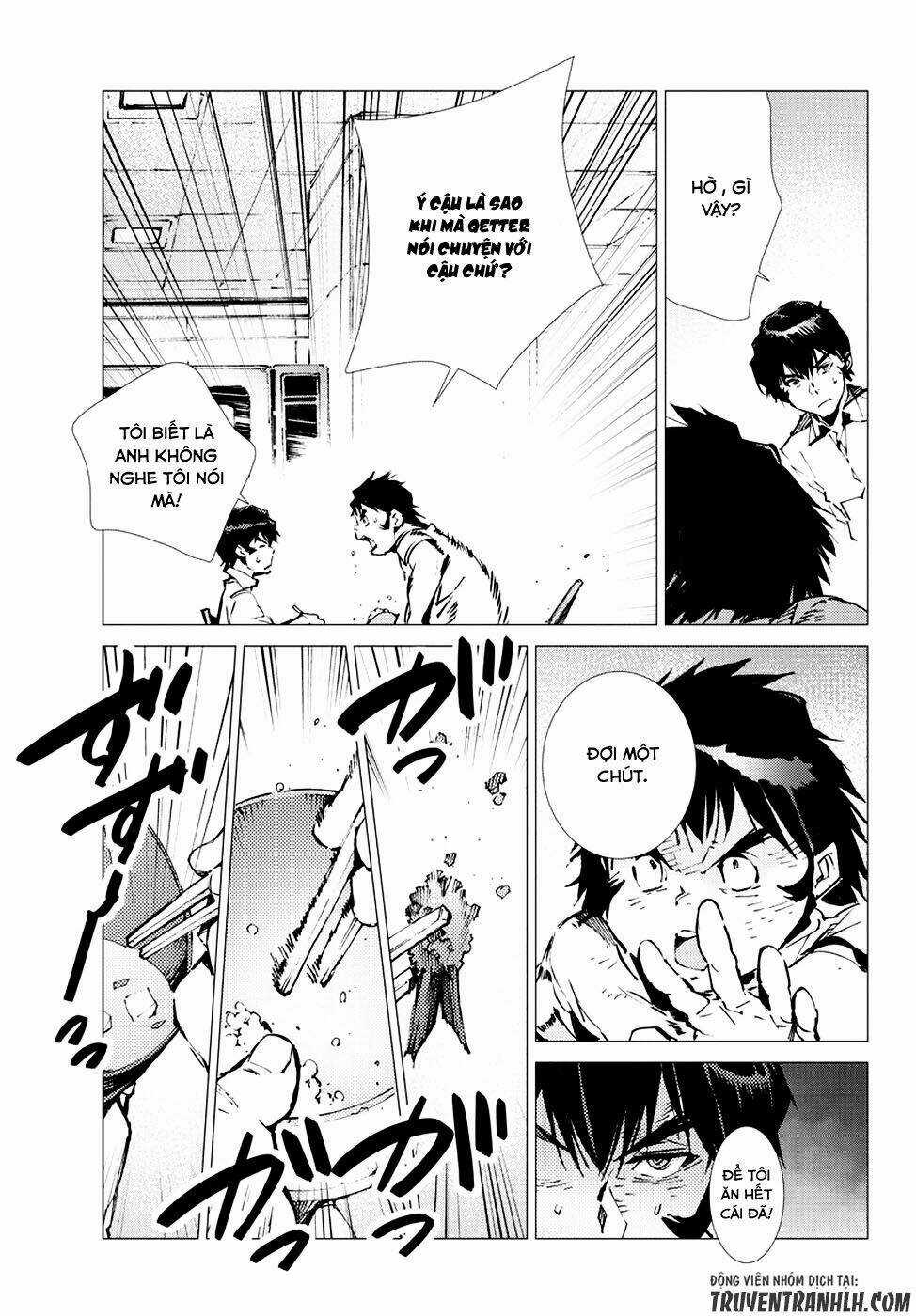 Getter Robo Devolution: Uchuu Saigo no 3-punkan - Chapter 14 - Trang 34