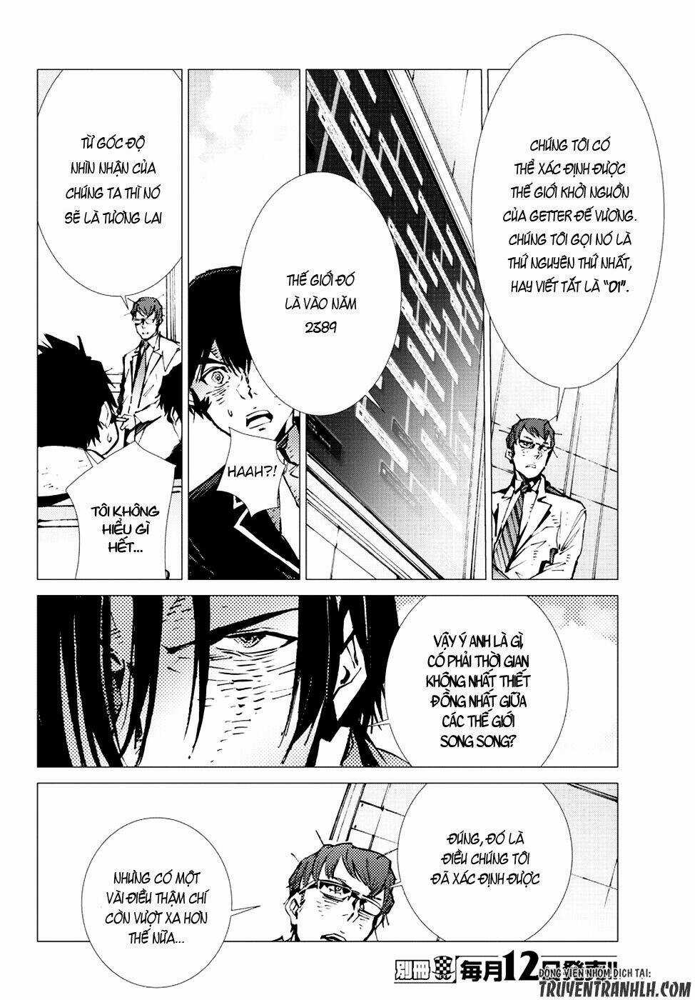 Getter Robo Devolution: Uchuu Saigo no 3-punkan - Chapter 18 - Trang 14