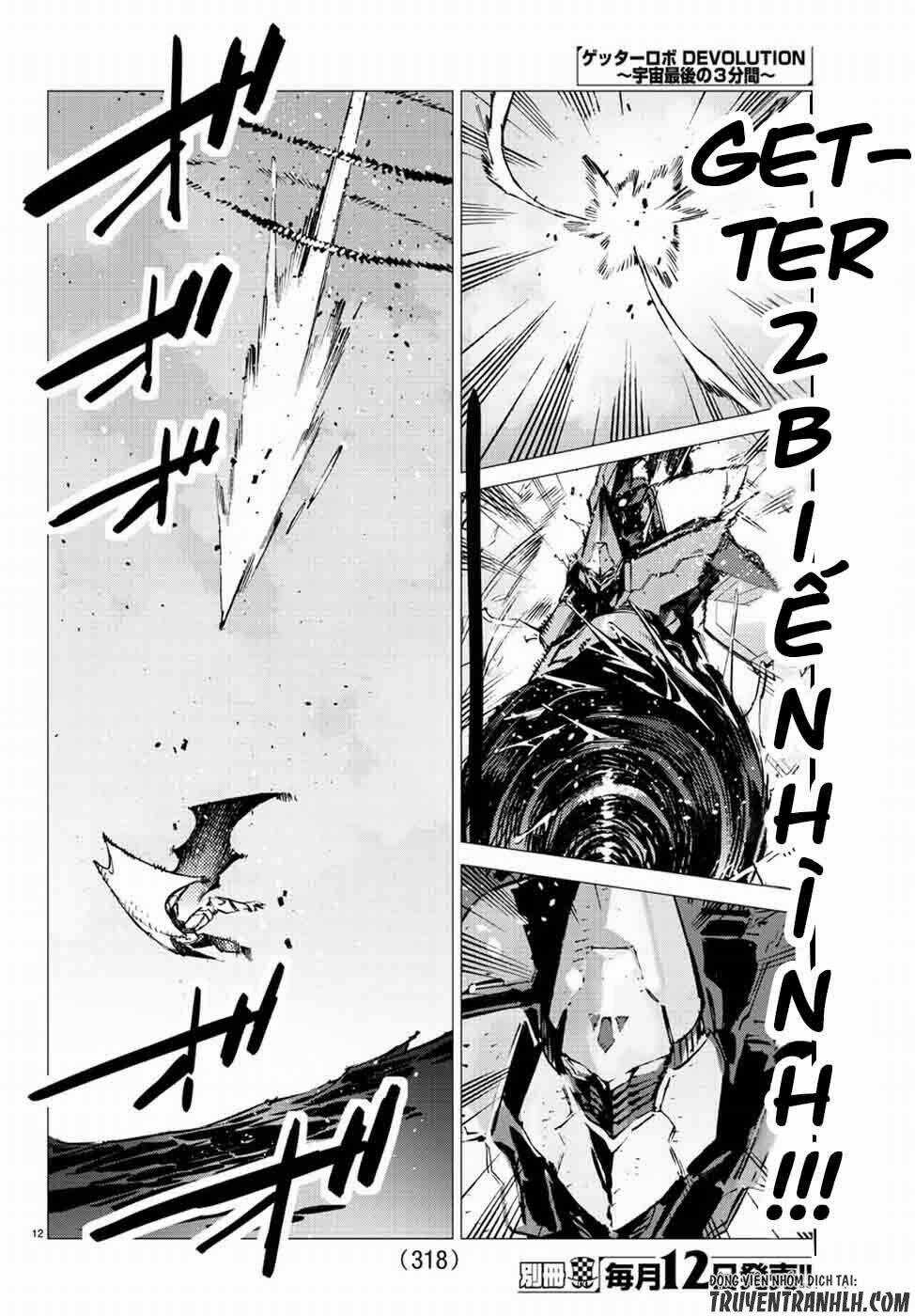 Getter Robo Devolution: Uchuu Saigo no 3-punkan - Chapter 19 - Trang 15