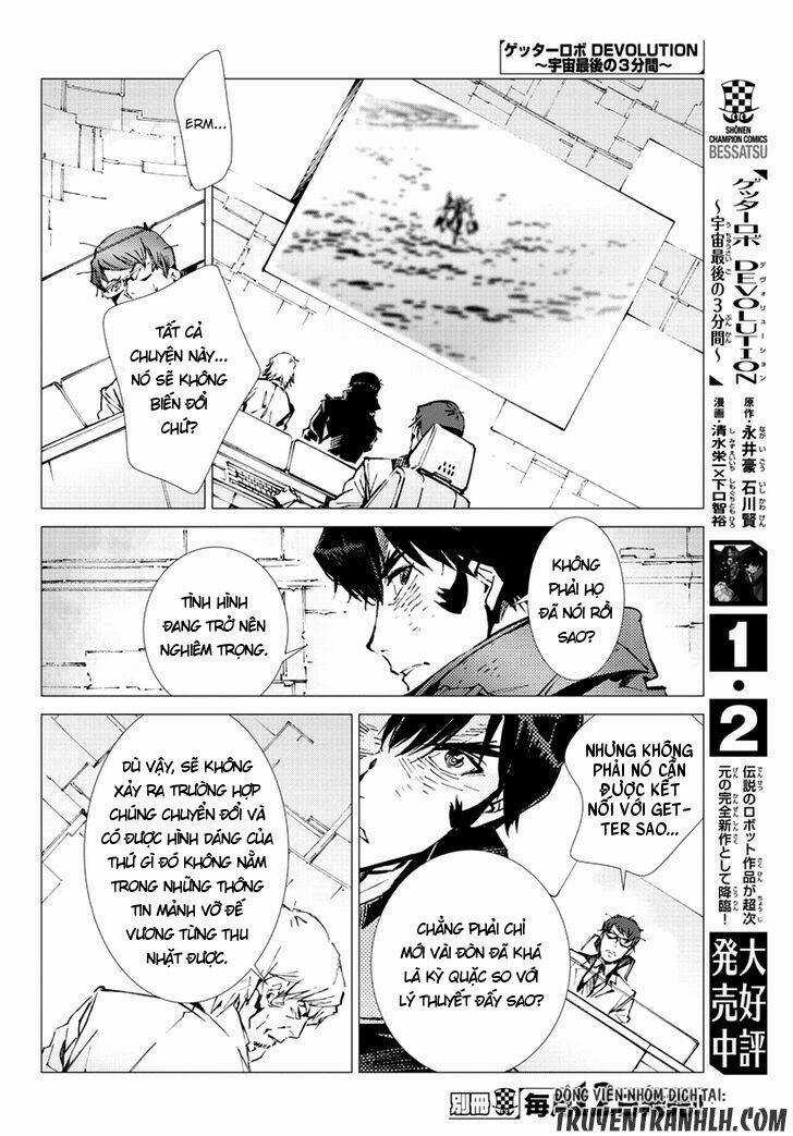 Getter Robo Devolution: Uchuu Saigo no 3-punkan - Chapter 19 - Trang 9