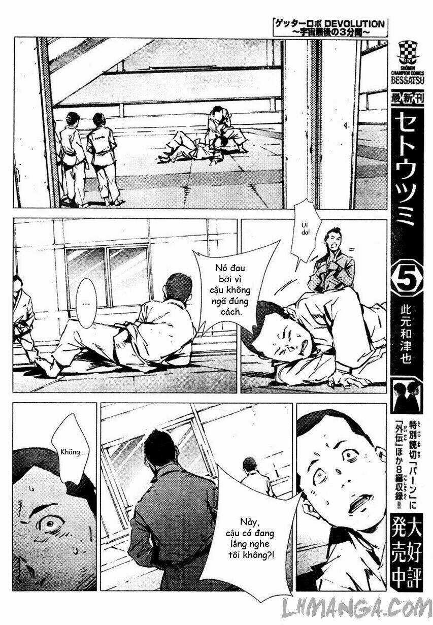 Getter Robo Devolution: Uchuu Saigo no 3-punkan - Chapter 3 - Trang 15
