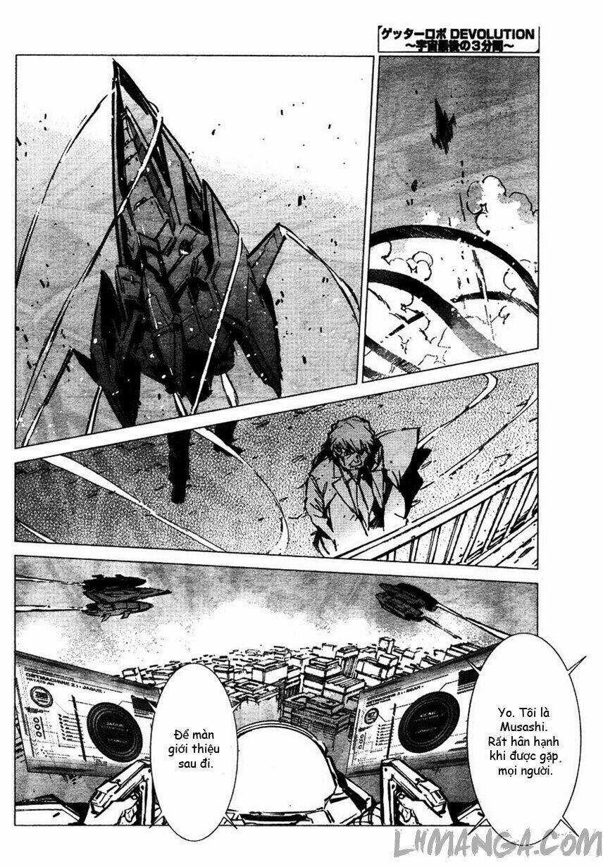 Getter Robo Devolution: Uchuu Saigo no 3-punkan - Chapter 4 - Trang 19