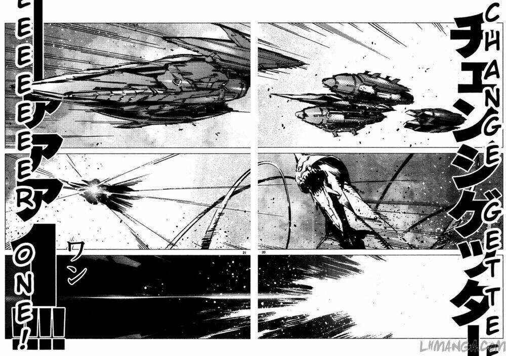 Getter Robo Devolution: Uchuu Saigo no 3-punkan - Chapter 4 - Trang 21