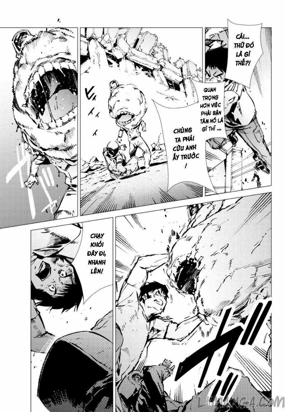 Getter Robo Devolution: Uchuu Saigo no 3-punkan - Chapter 6 - Trang 17