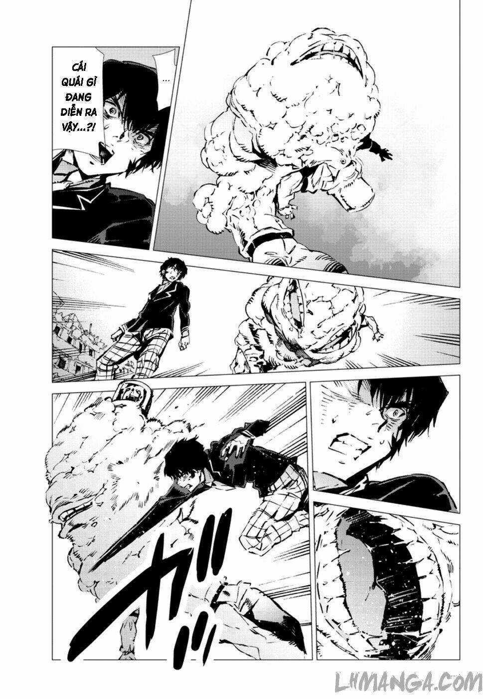 Getter Robo Devolution: Uchuu Saigo no 3-punkan - Chapter 6 - Trang 19