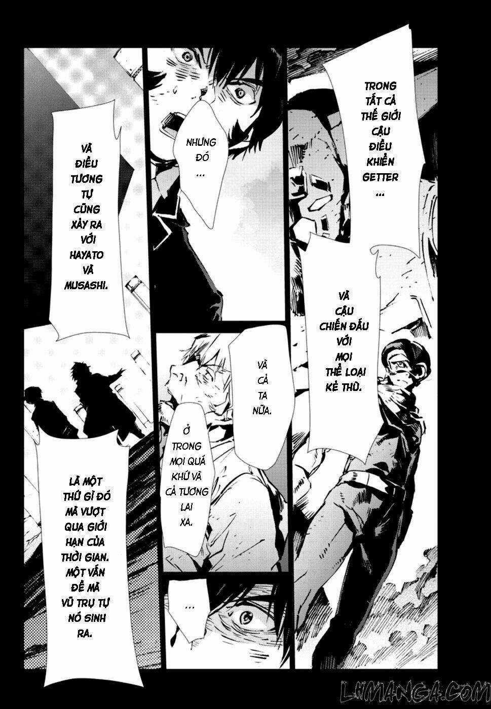 Getter Robo Devolution: Uchuu Saigo no 3-punkan - Chapter 6 - Trang 8