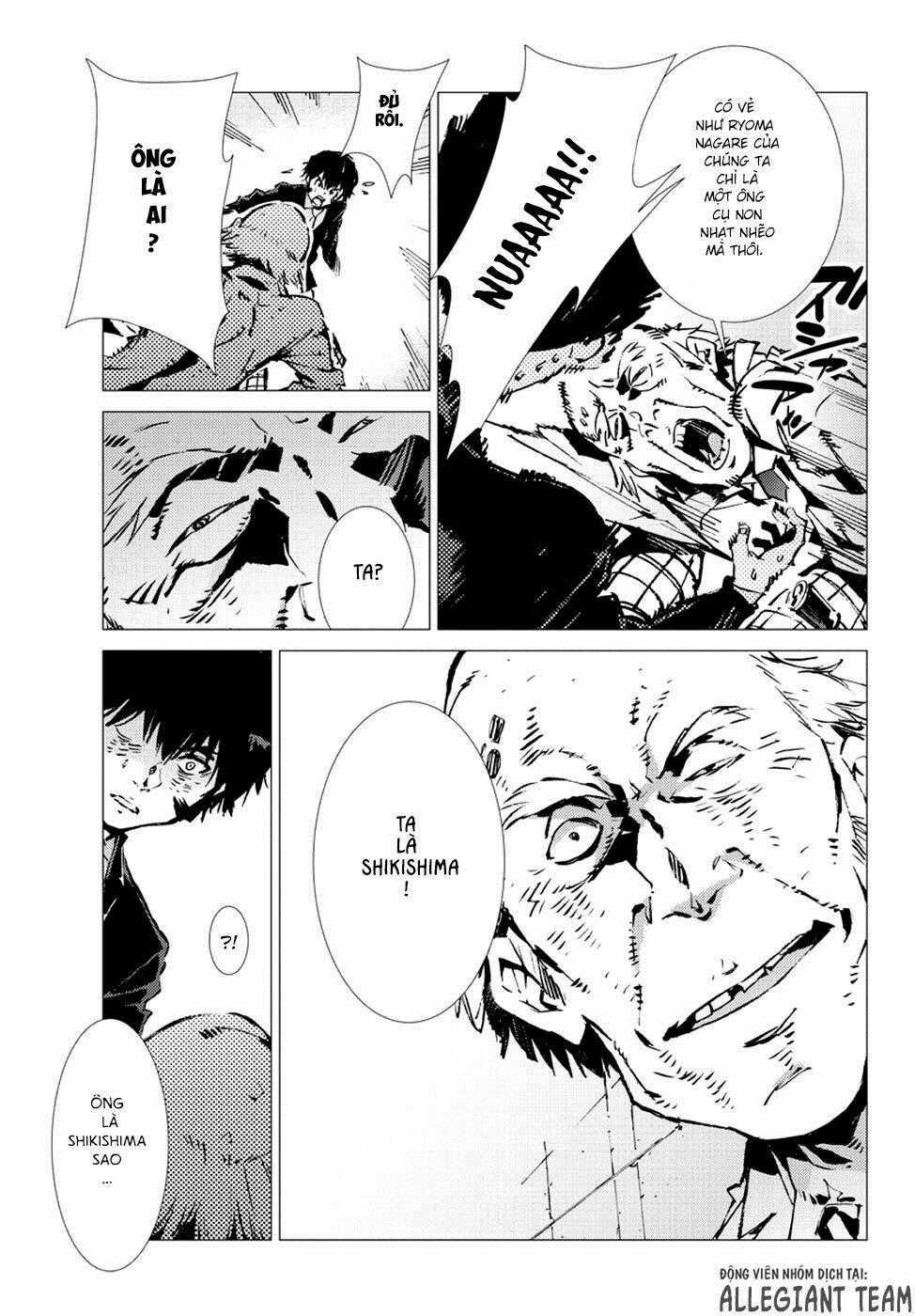 Getter Robo Devolution: Uchuu Saigo no 3-punkan - Chapter 7 - Trang 9