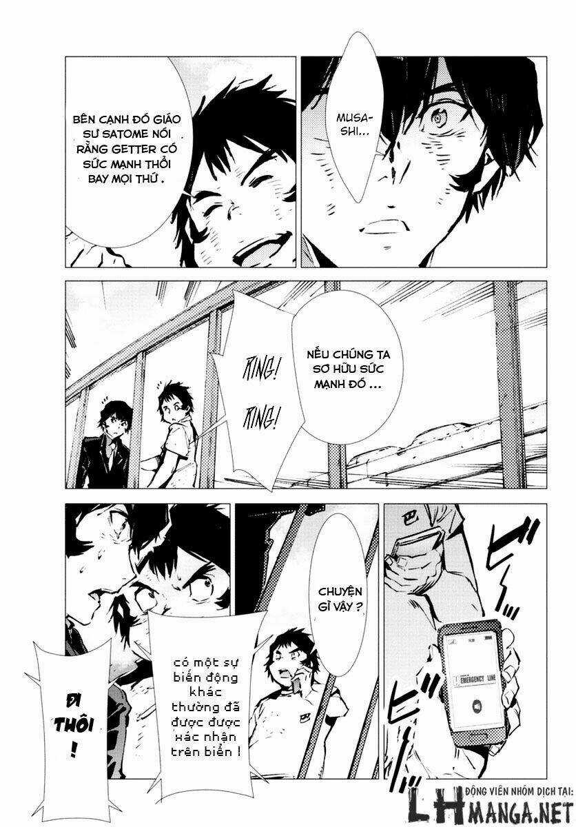 Getter Robo Devolution: Uchuu Saigo no 3-punkan - Chapter 9 - Trang 10