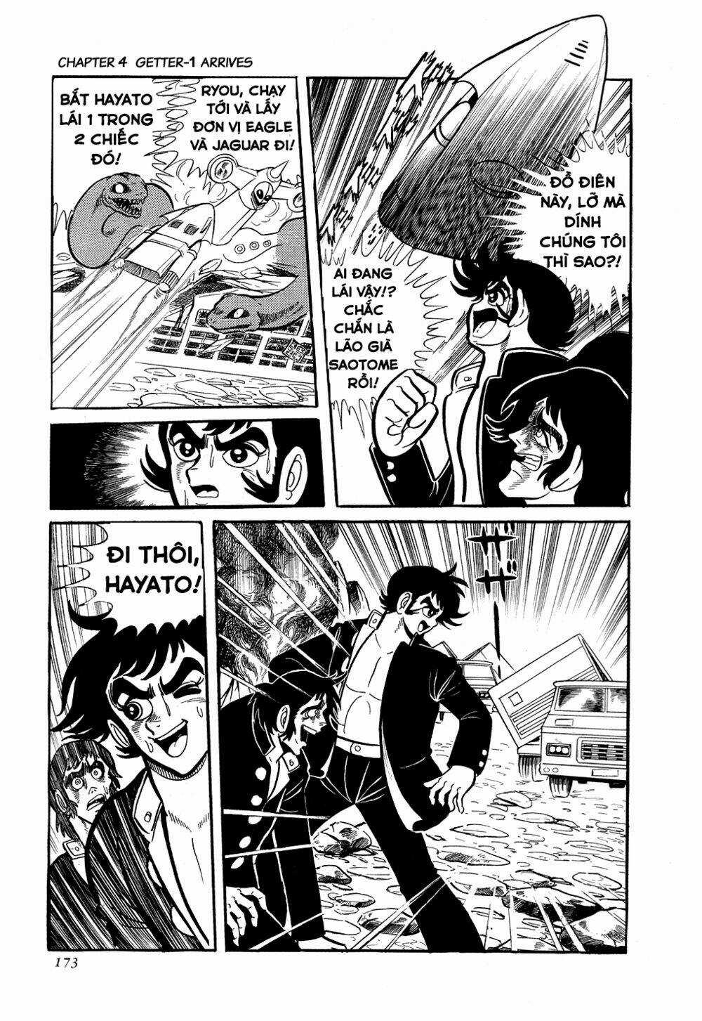 Getter Robo - Chapter 4 - Trang 10