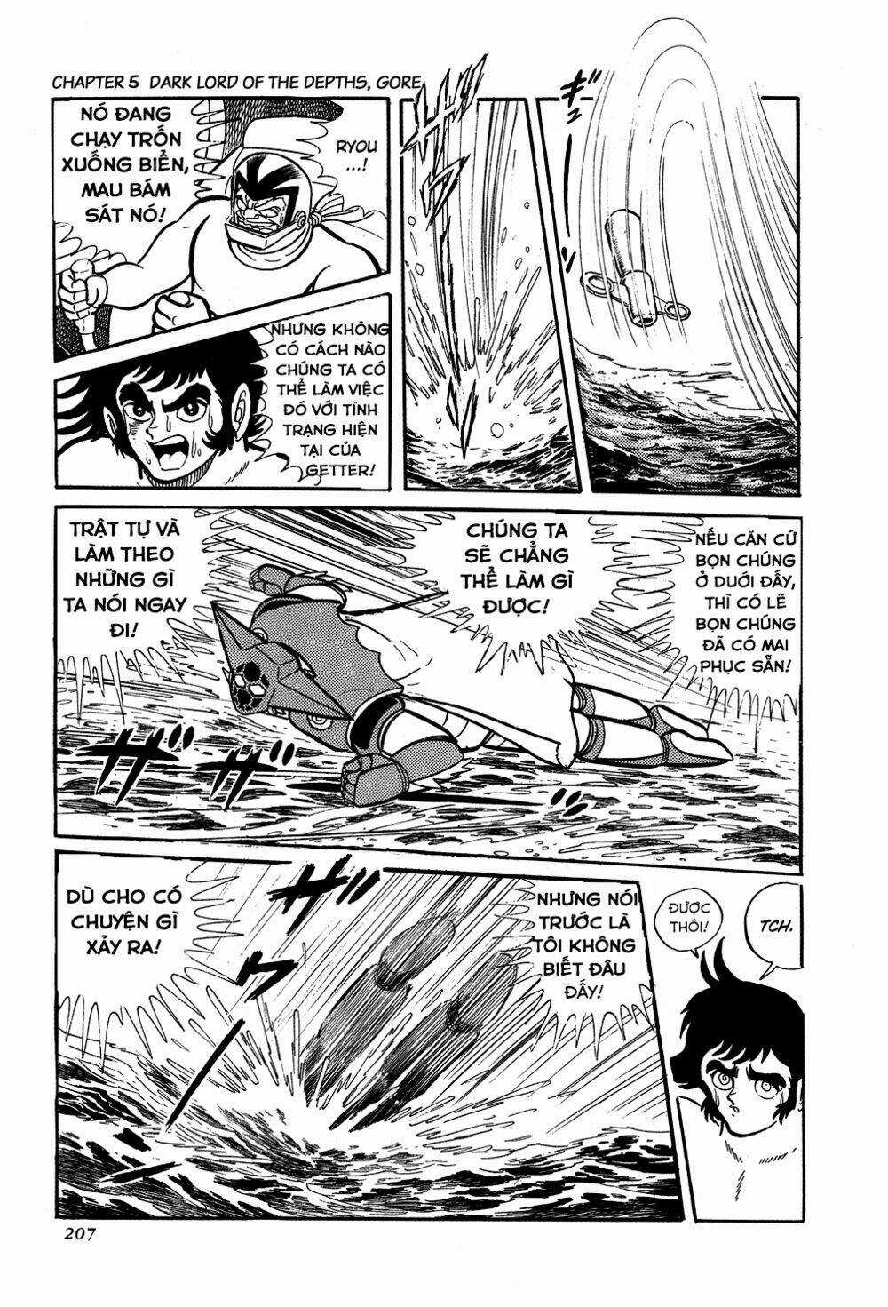Getter Robo - Chapter 5 - Trang 11