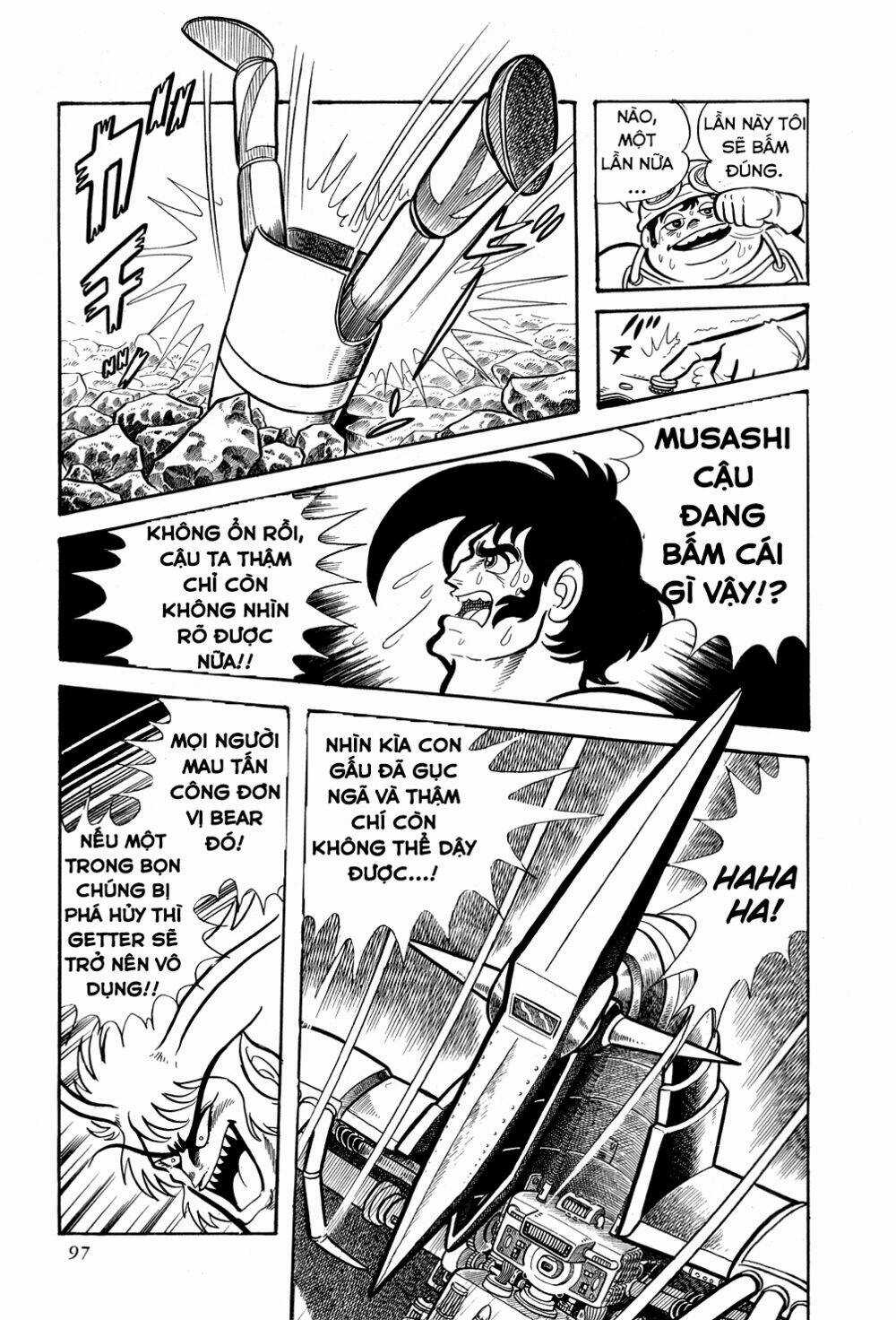 Getter Robo - Chapter 8 - Trang 101