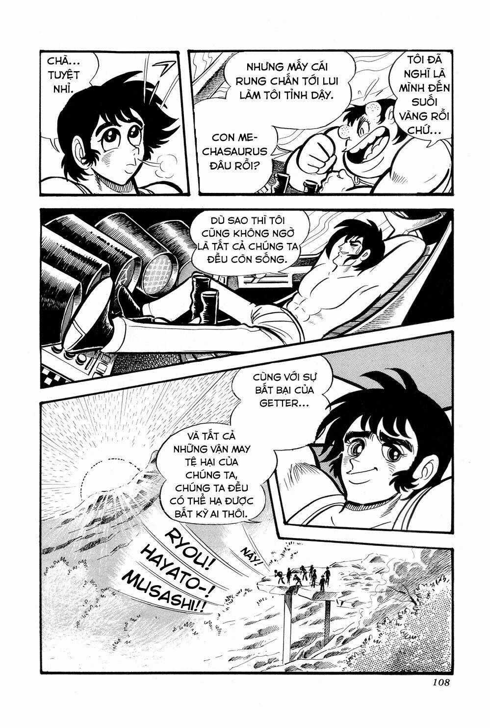 Getter Robo - Chapter 8 - Trang 112