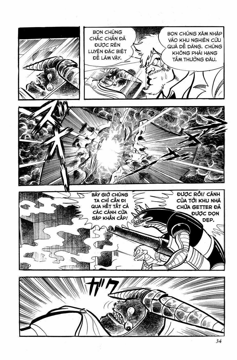 Getter Robo - Chapter 8 - Trang 39