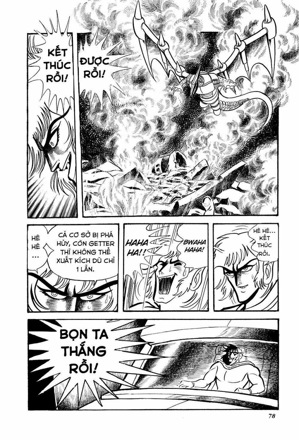 Getter Robo - Chapter 8 - Trang 82