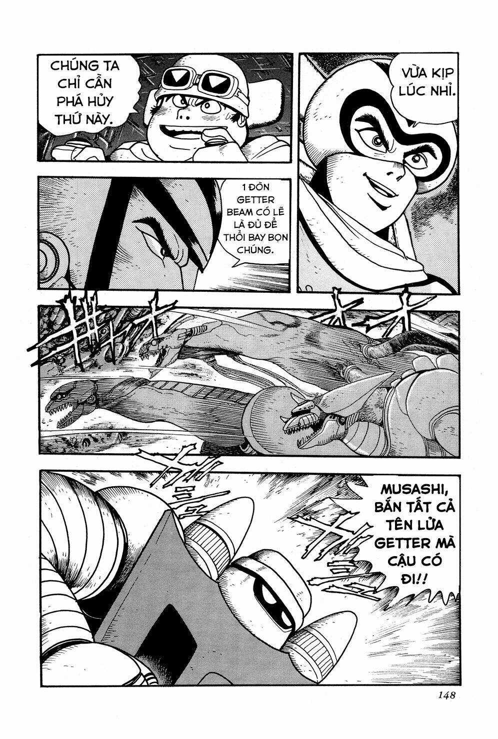 Getter Robo - Chapter 9 - Trang 37