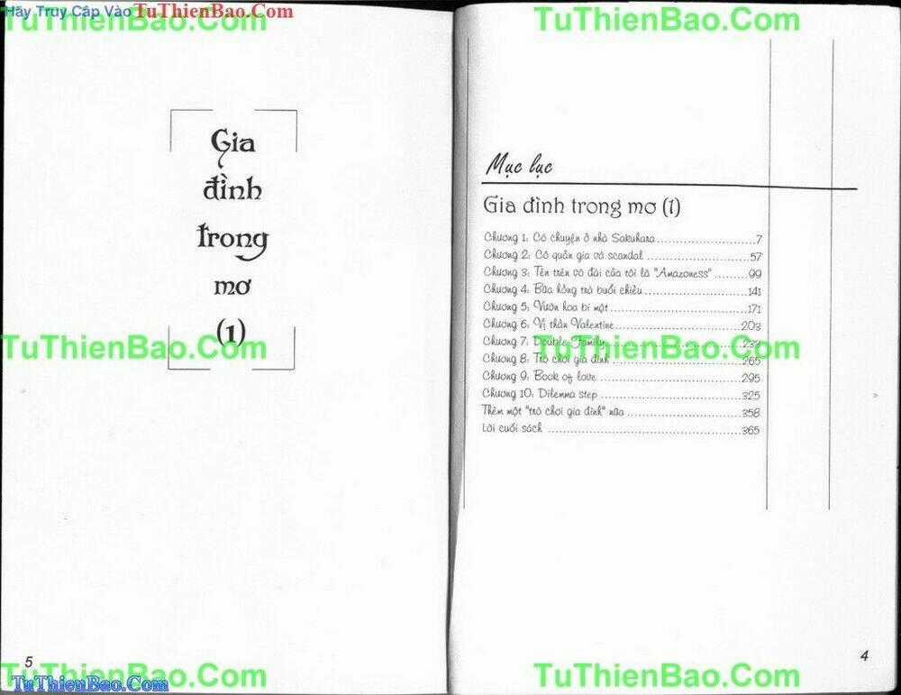 Gia Đình Trong Mơ - Chapter 3 - Trang 1