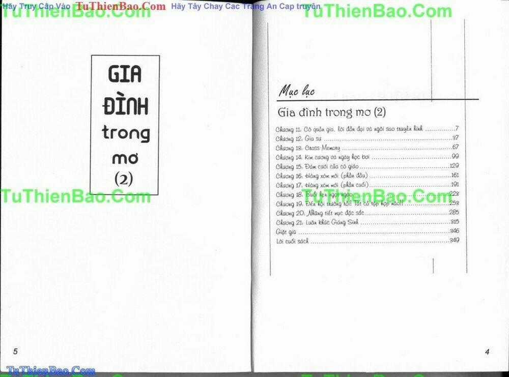 Gia Đình Trong Mơ - Chapter 9 - Trang 2