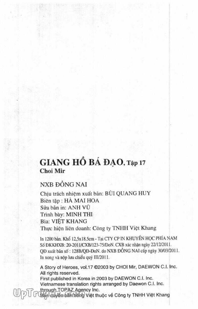 Giang Hồ Bá Đạo Ký - Chapter 17 - Trang 176