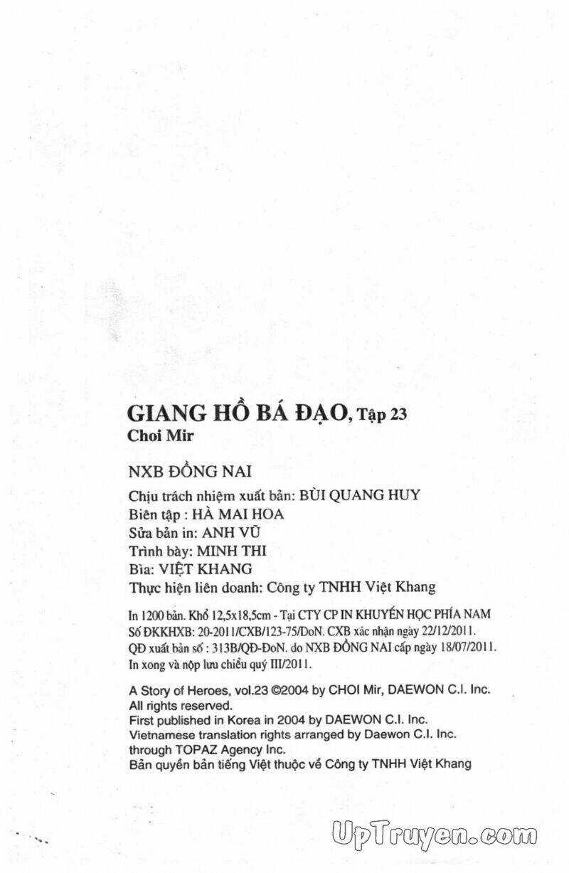 Giang Hồ Bá Đạo Ký - Chapter 23 - Trang 176