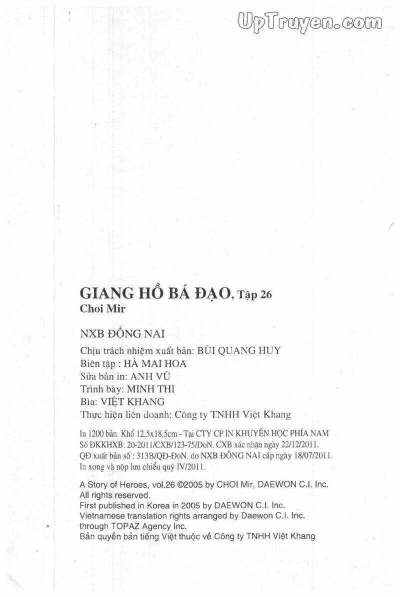 Giang Hồ Bá Đạo Ký - Chapter 26 - Trang 176