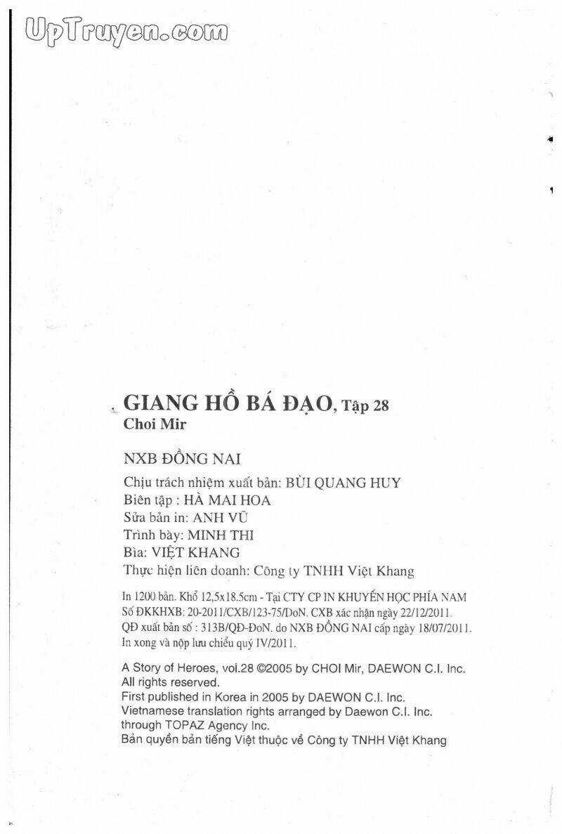Giang Hồ Bá Đạo Ký - Chapter 28 - Trang 176