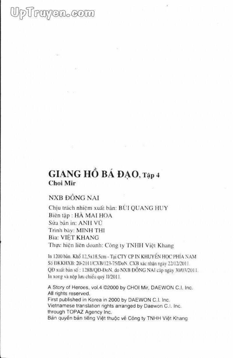 Giang Hồ Bá Đạo Ký - Chapter 4 - Trang 168