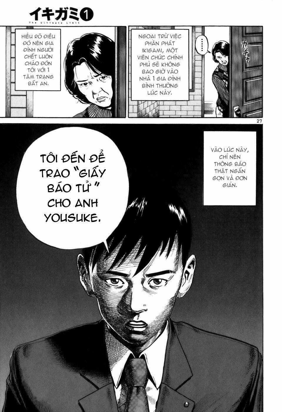 Giấy Báo Tử - Chapter 1 - Trang 32