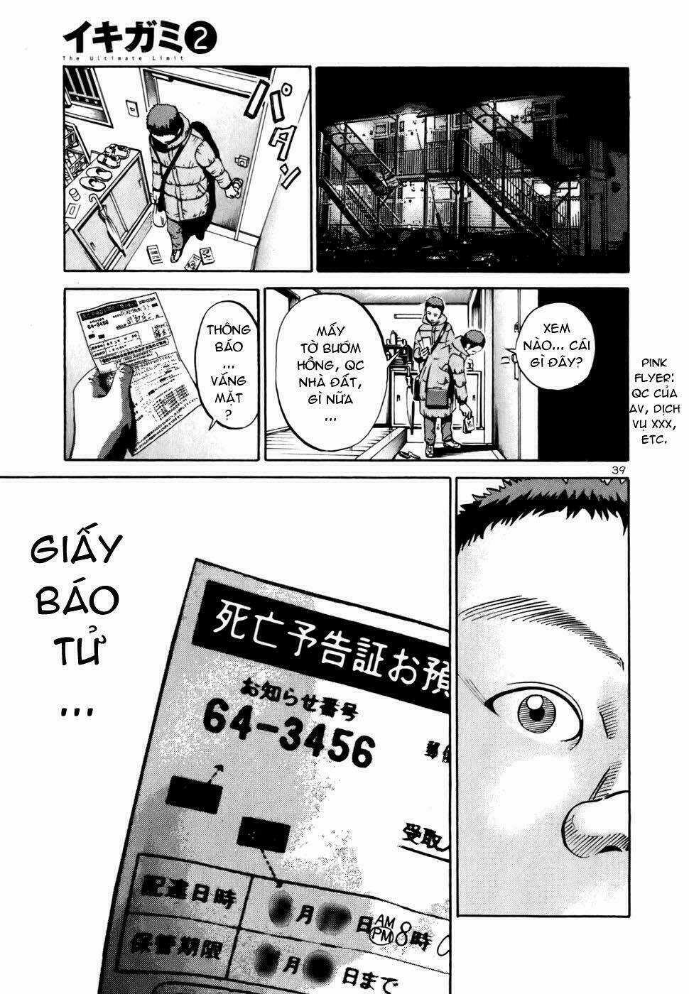 Giấy Báo Tử - Chapter 10 - Trang 37