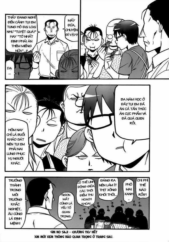 Gin No Saji - Chapter 110 - Trang 19