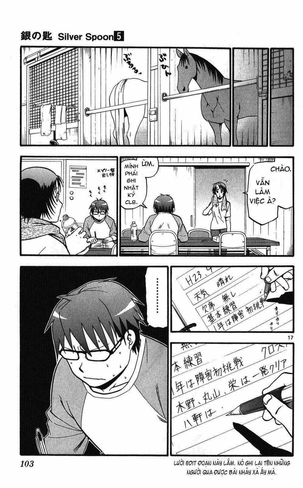 Gin No Saji - Chapter 40 - Trang 17