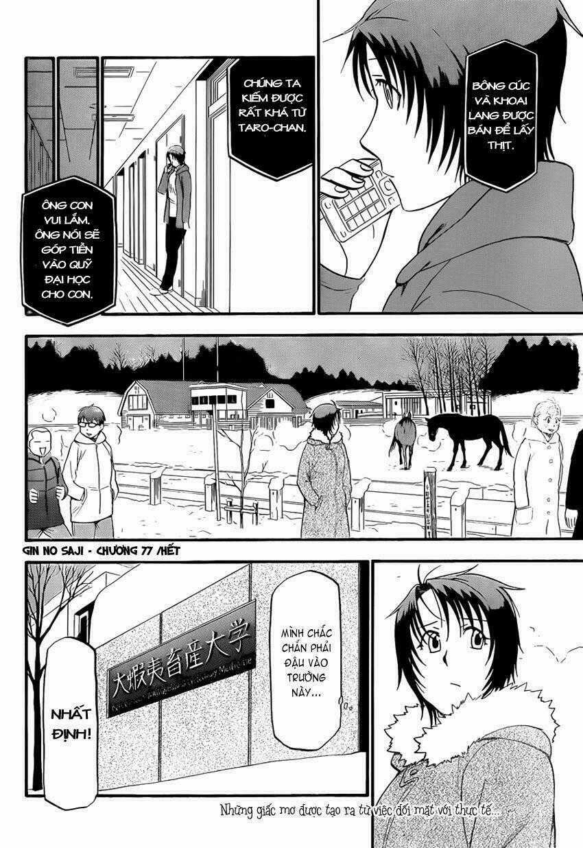 Gin No Saji - Chapter 77 - Trang 19