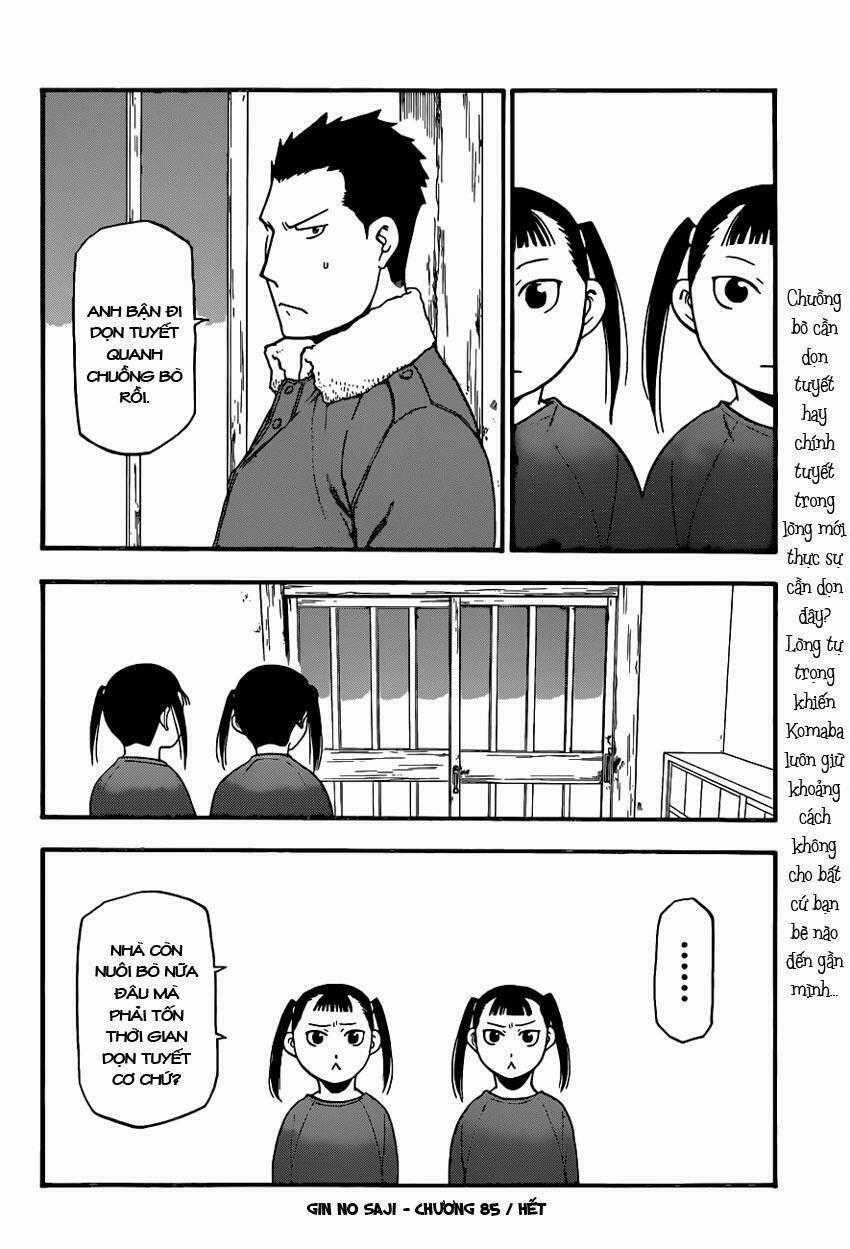 Gin No Saji - Chapter 85 - Trang 18