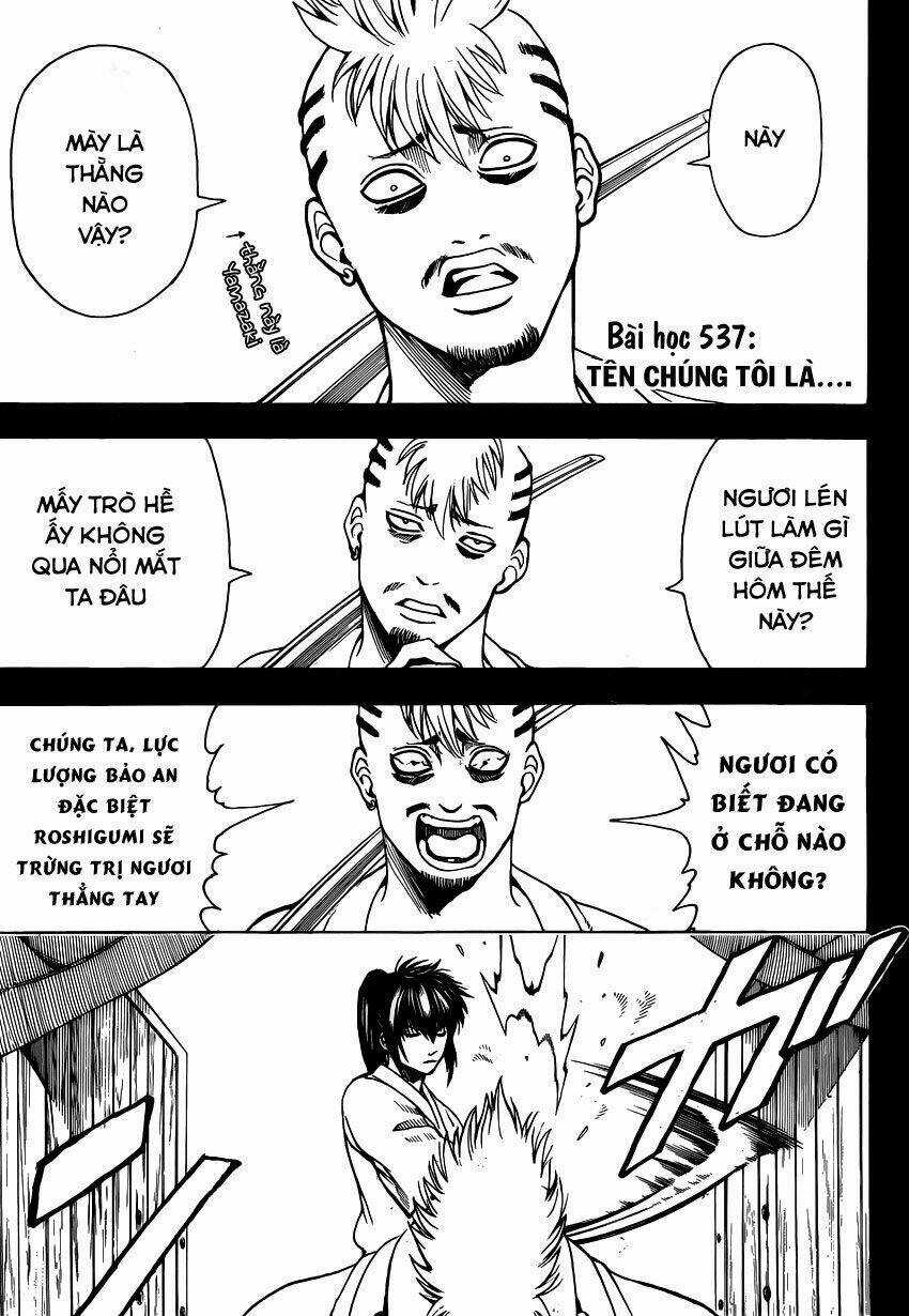 Gintama - Linh Hồn Bạc - Chapter 537 - Trang 3