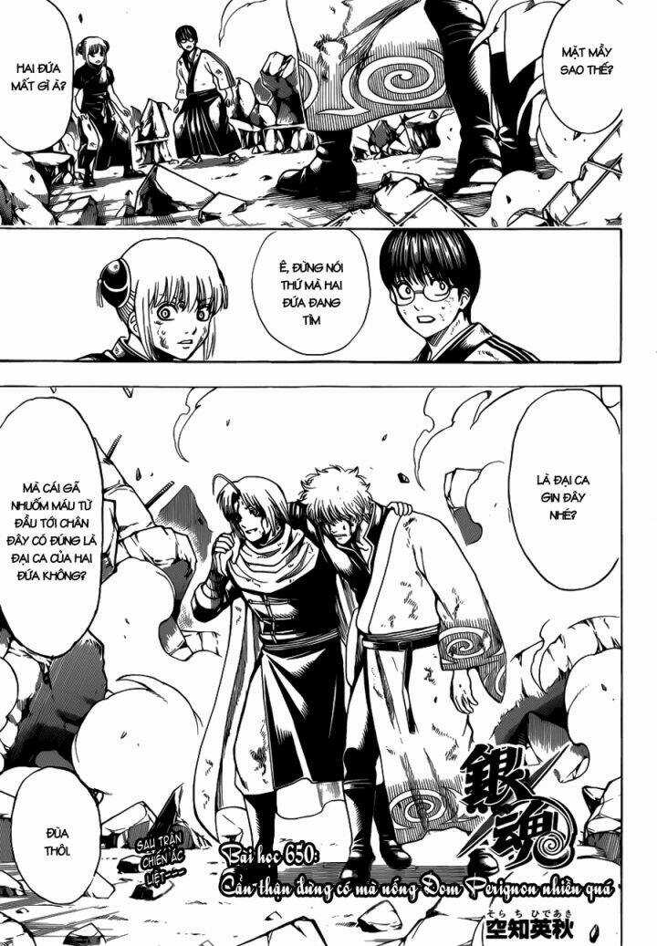 Gintama - Linh Hồn Bạc - Chapter 650 - Trang 1